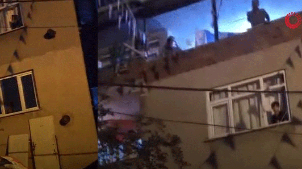 Çoluk çocuk dinlemediler: Mahallenin ortasında ağızlarına geleni söylediler!