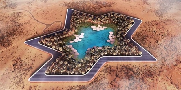 Çölün ortasındaki tatil köyüne inanamayacaksınız!