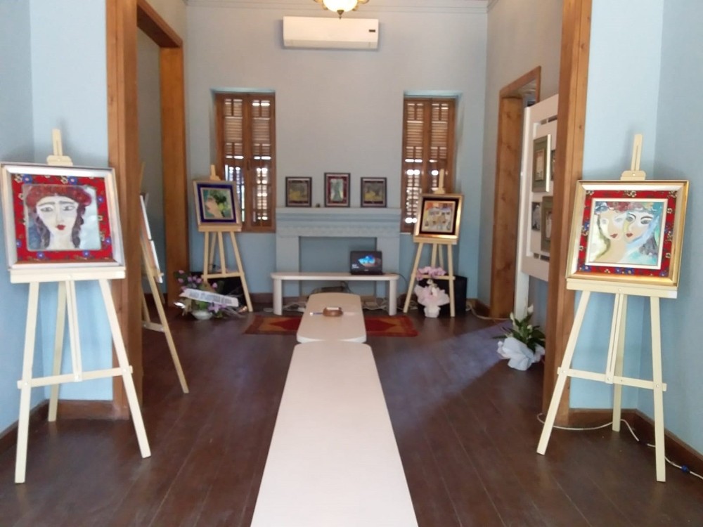 Çomakdağ gelinleri ve zeytin ağaçları sergisi açıldı 