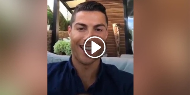 Ronaldo'dan 'Come to Beşiktaş' çılgınlığı