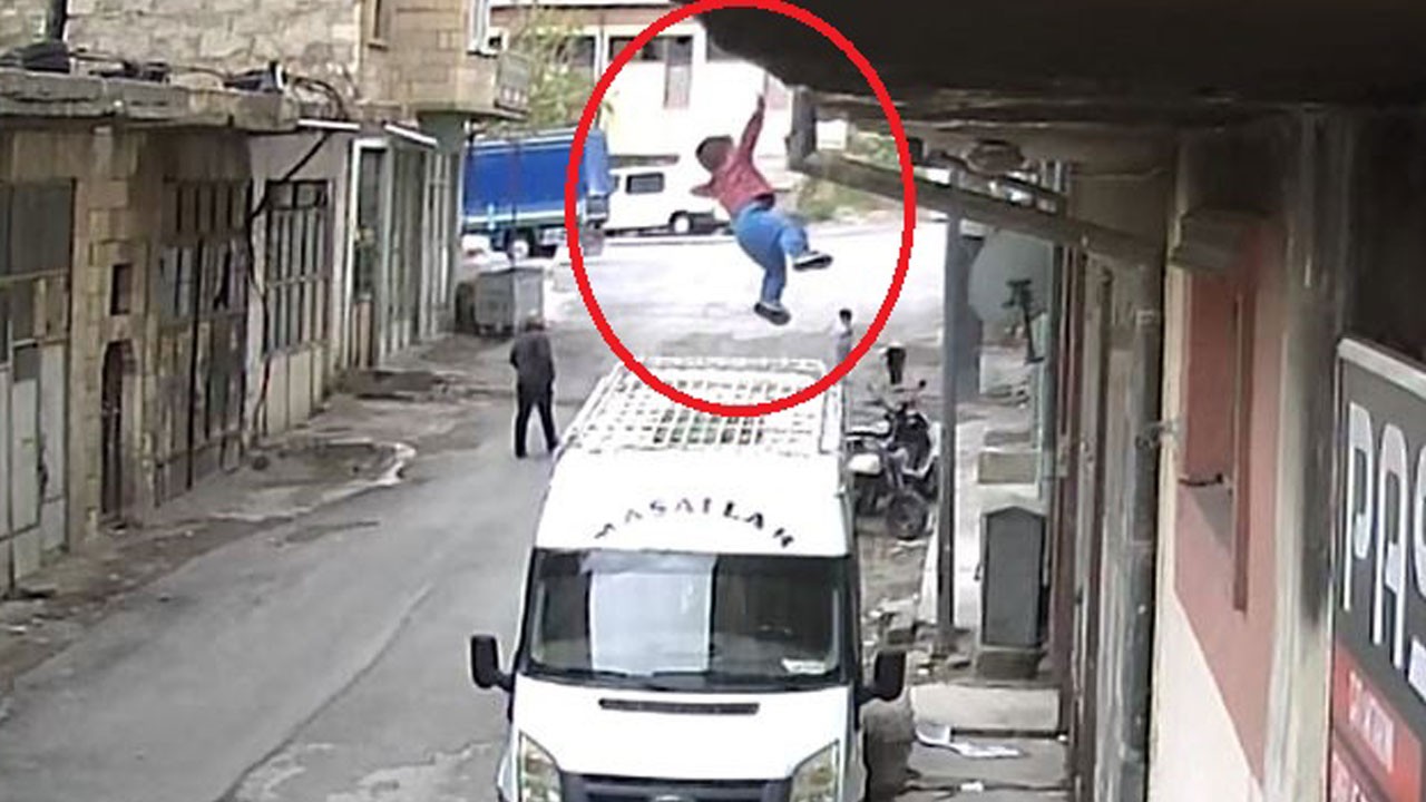 Çöp konteynerine düşen çocuktan haber var!