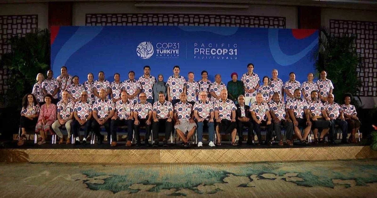 COP31 Başkanı Kurum, su altında kalma riski bulunan Tuvalu'yu ziyaret etti