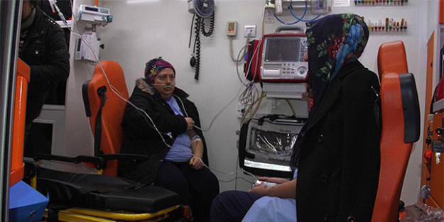 100 işçi kimyasaldan zihirlendi