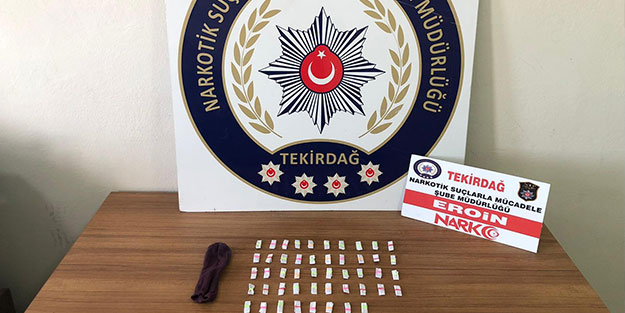 Çorabın içine fişeklenmiş uyuşturucu bulundu