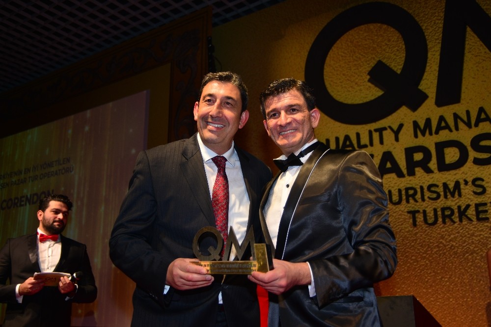 Corendon’a turizmin Oscar’ı QM Awards’tan 3 ödül 