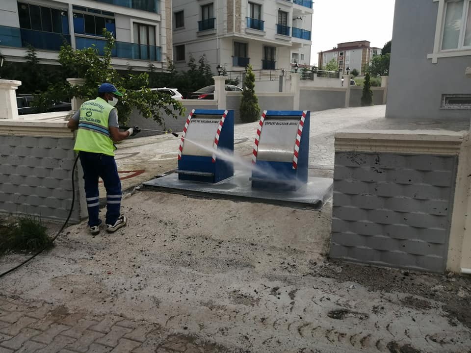 Çorlu Belediyesi tedbiri elden bırakmıyor 