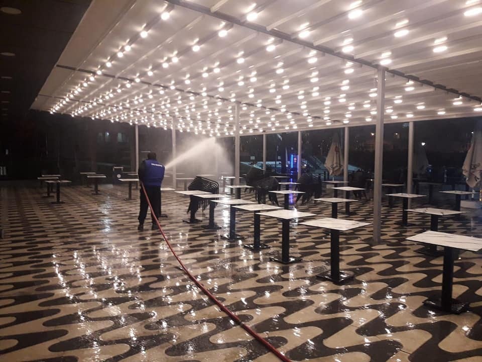 Çorlu Belediyesi tesisleri tedbir kapsamında kapatıldı 
