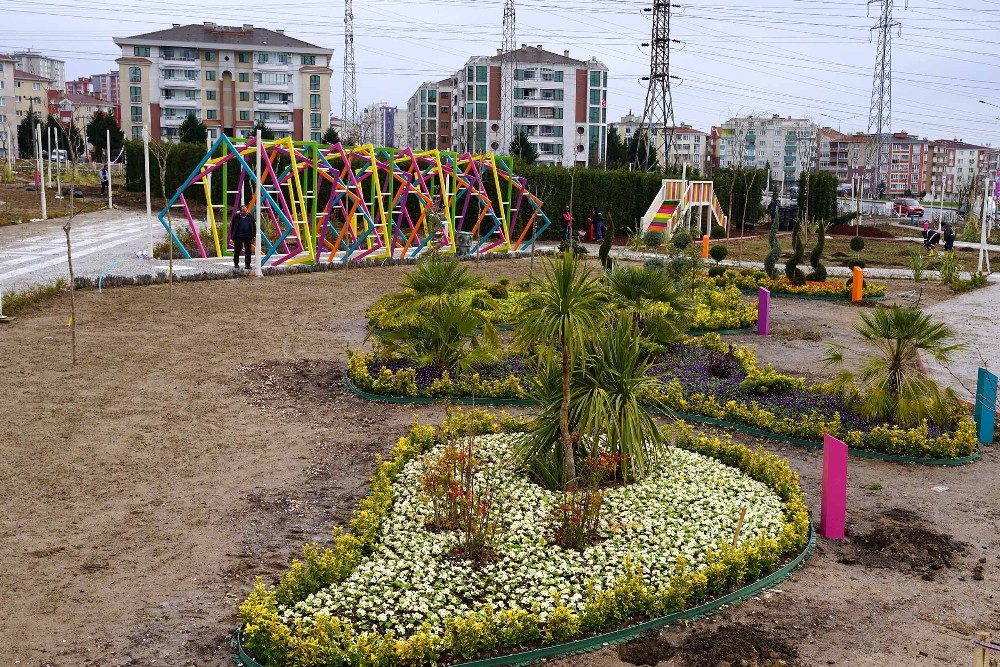 Çorlu Nefes Park’ta toprak altı damla sulama sistemi kullanılacak 