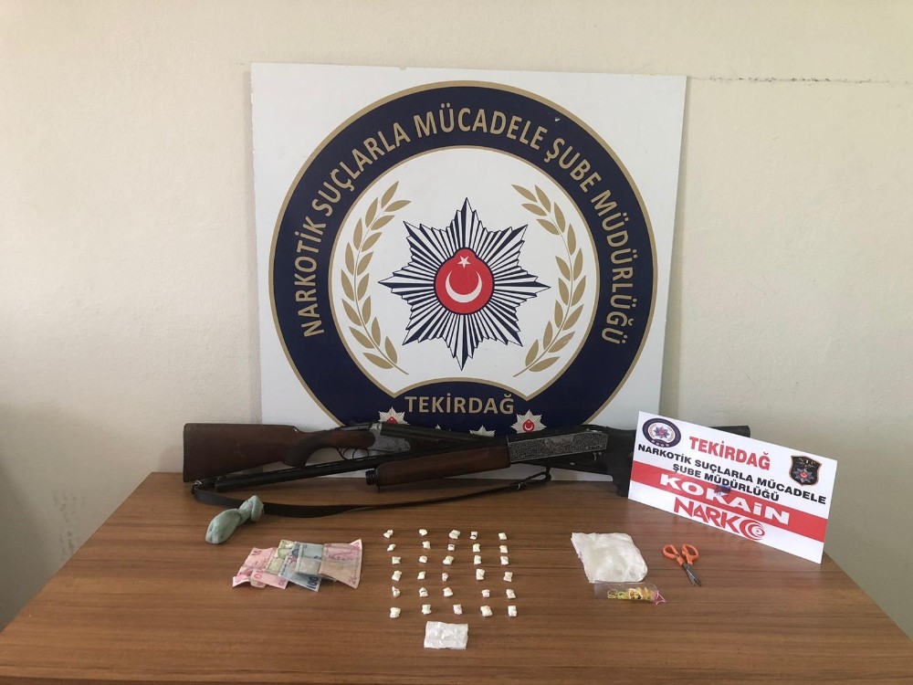 Çorlu polisinden uyuşturucu operasyonu 