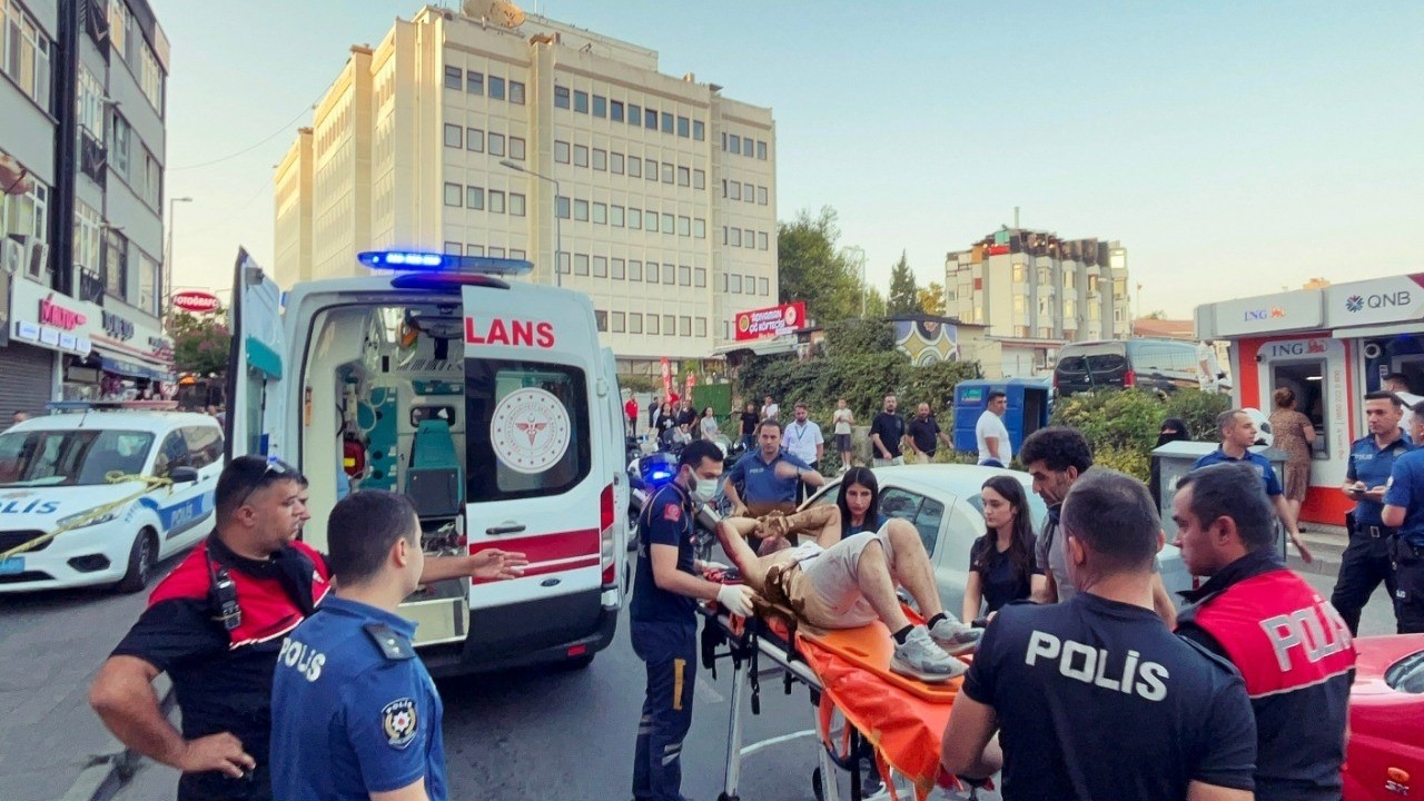 Çorlu’da Husumetli Şahıslar Yolda Karşılaştı