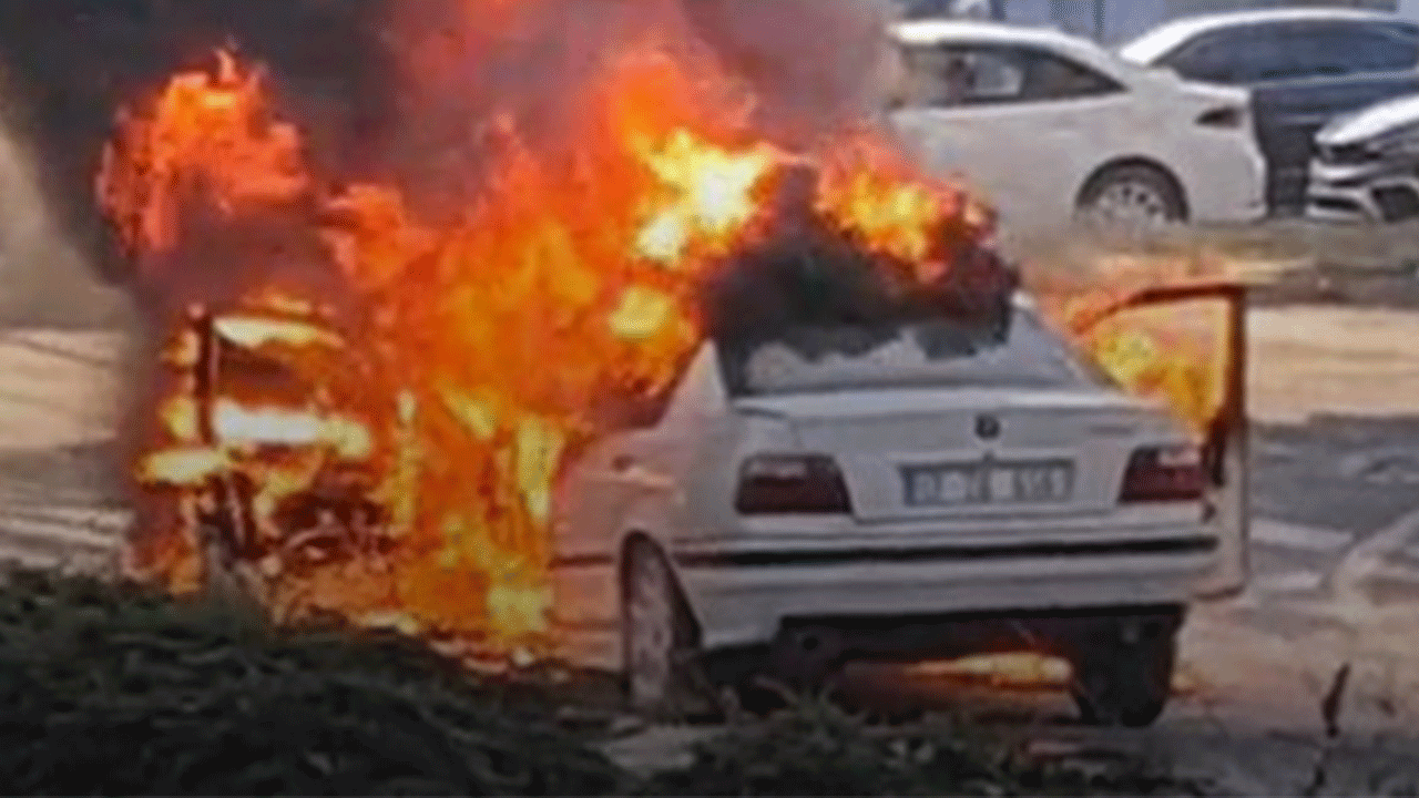 Çorlu'da korku dolu anlar: LPG bir anda alev aldı!