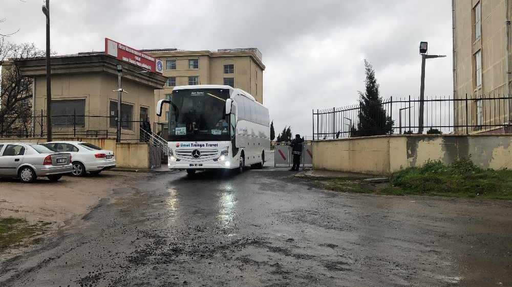 Çorlu’da korona virüs karantinası biten 176 öğrenci tahliye ediliyor 