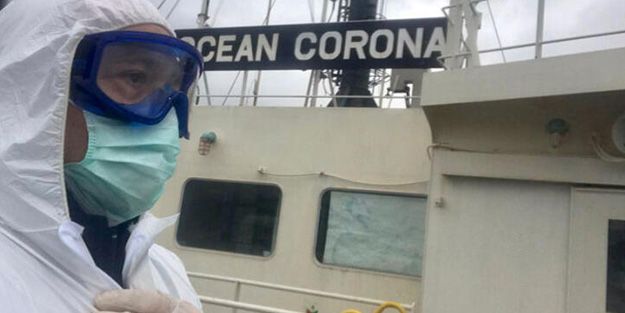 ‘Corona’ boğazdan geçti!