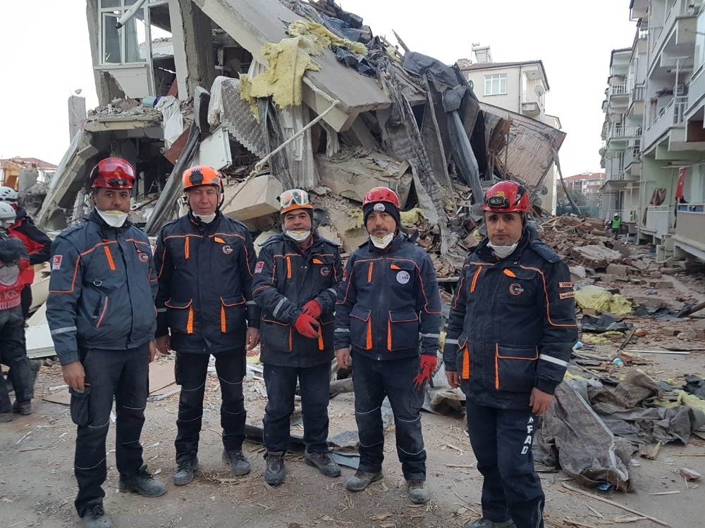 Çorum AFAD ekibi Elazığ’dan döndü 