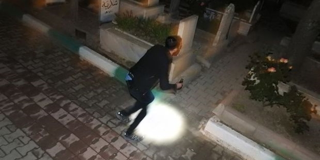 Şehir ayakta! Mezarlıkta 'Gizemli kız' arıyorlar
