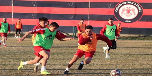 Çorum FK, Afjet Afyonspor maçının hazırlıklarını sürdürüyor!