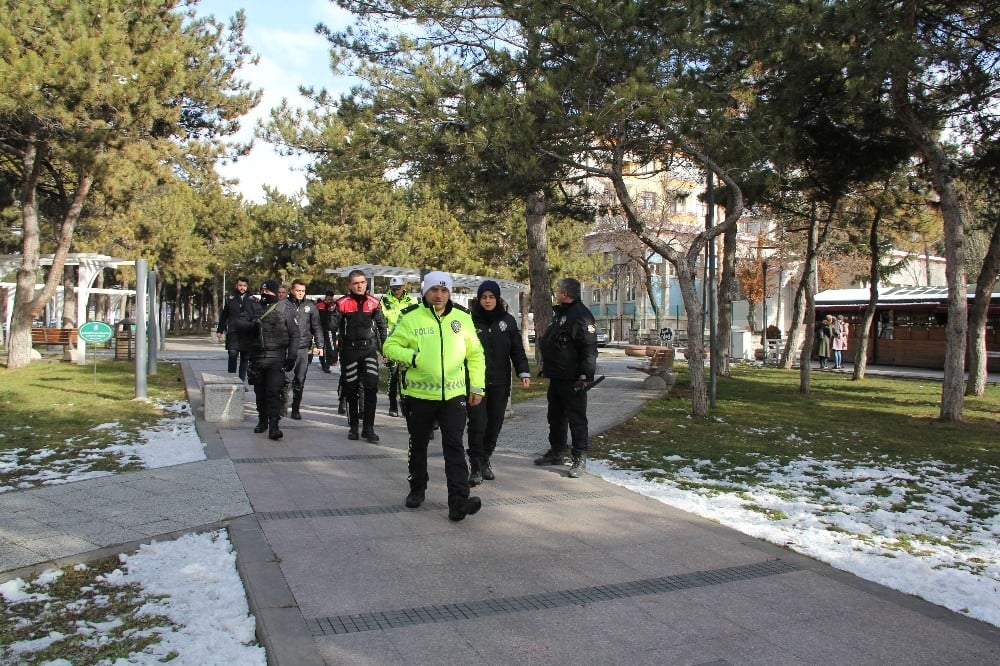 Çorum polisinden ’Huzur 19’ uygulaması 