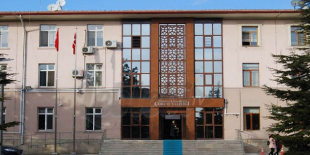 Çorum Valiliğinden 