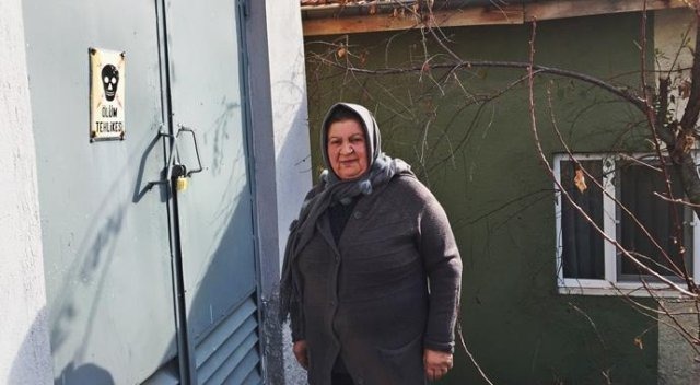 Çorum'da 26 yıldır elektrik trafosu ile iç içe yaşıyor