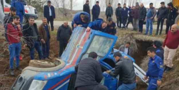Çorum'da askeri araç devrildi! Yaralılar var