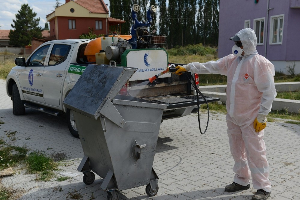 Çorum’da bayram öncesi vektörel mücadele seferberliği 