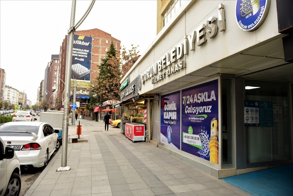 Çorum’da Belediyenin oluşturduğu “Gönül Kapısı” hizmete girdi 