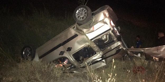 Çorum'da feci kaza: 3'ü çocuk 5 yaralı