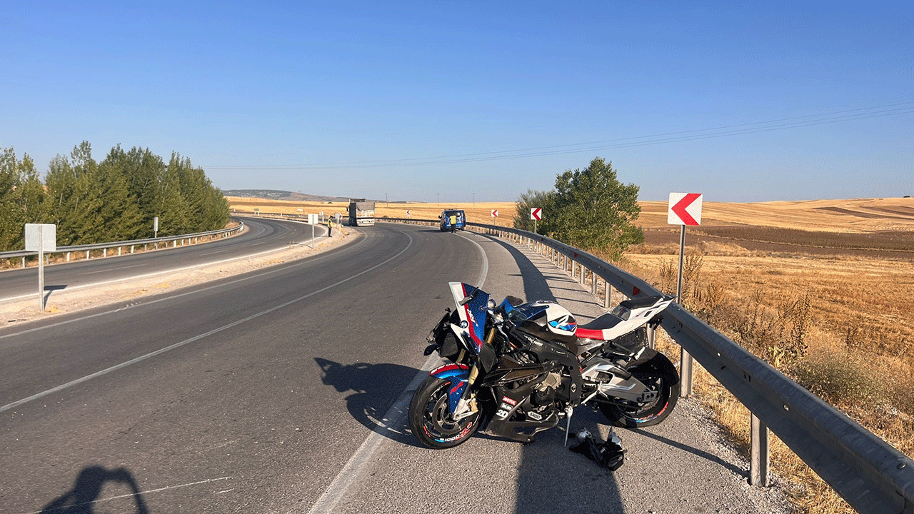 Çorum’da feci motosiklet kazası! Sürücü kurtarılamadı
