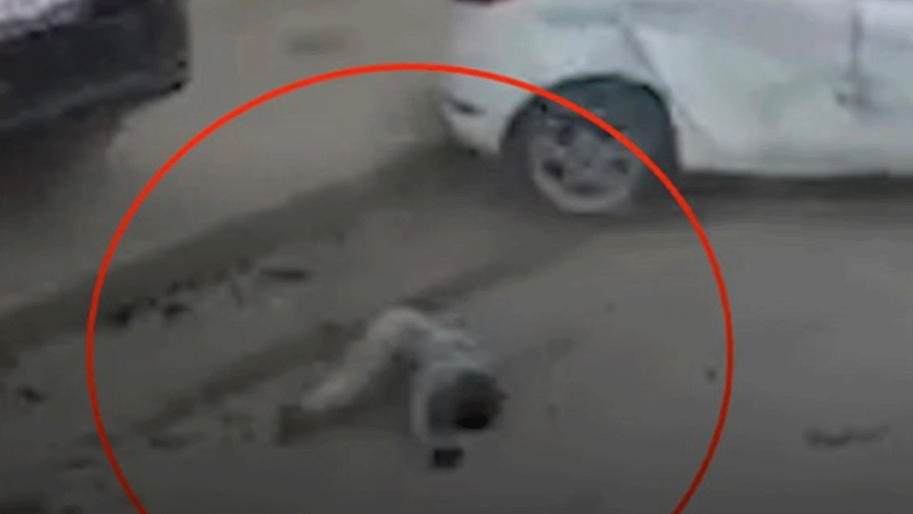 Çorum'da iki otomobil çarpıştı! Küçük çocuk camdan böyle fırladı!