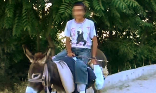 Çorum'da kayıp çocuk eşekle şehirler arası yolculuk yapmış