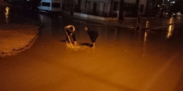 Çorum'da sağanak yağış