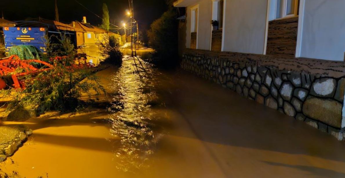 Çorum'da sel felaketi
