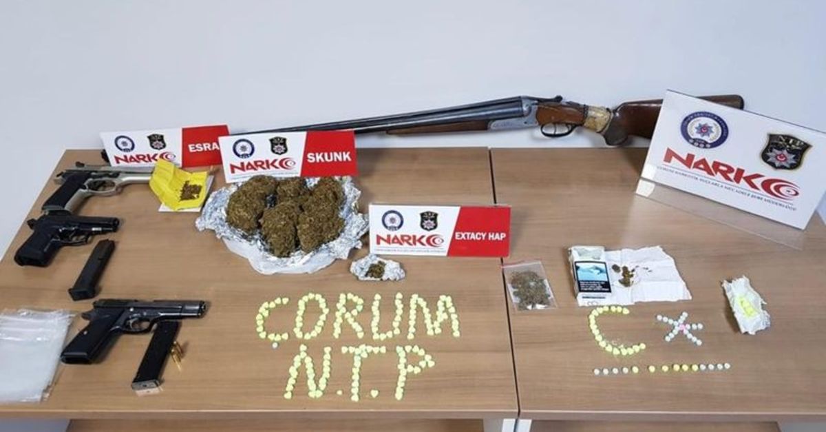 Çorum'da zehir tacirlerine dev operasyon