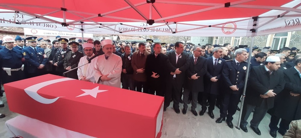 Çorumlu şehit son yolculuğuna uğurlandı 