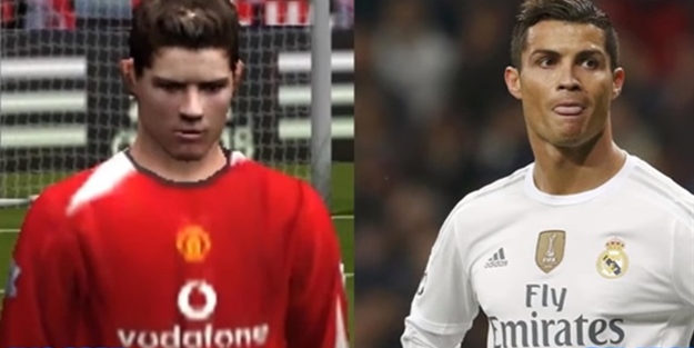 Ronaldo'nun FIFA 2000'den FIFA 17'ye değişimi
