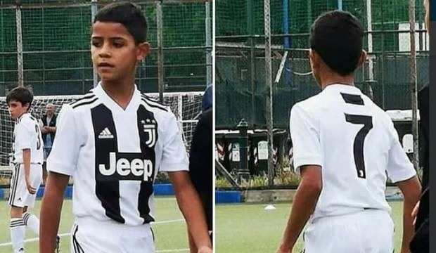 Cristiano Ronaldo'nun oğlundan müthiş performans!