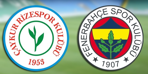 Ç.Rize-Fenerbahçe maçının 11'leri belli oldu