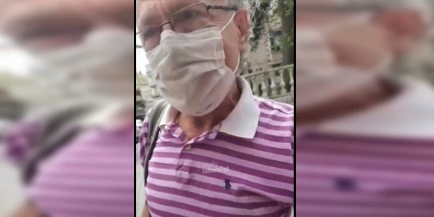 Cübbeli-sarıklı vatandaşa sokakta tehdit!