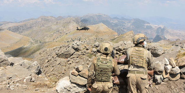 Cudi Dağı'ndan sıcak anlar