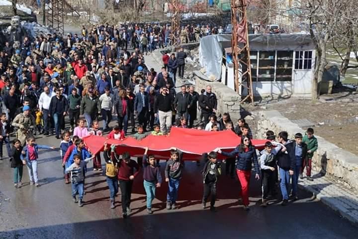 Çukurca’da doğa yürüyüşü 
