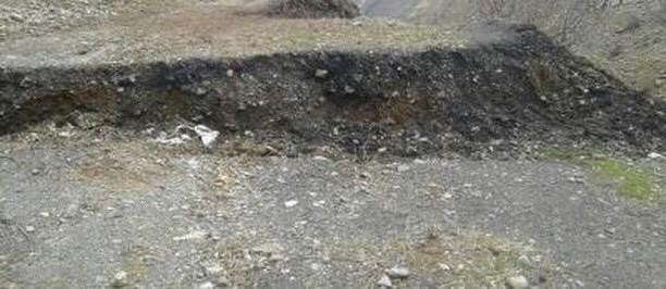 Çukurca’da heyelandan dolayı 15 ev boşaltıldı 