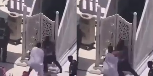 Cuma hutbesini okuyordu! Kabe imamına bıçaklı saldırı girişimi