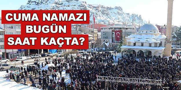 Cuma namazı bugün saat kaçta? Diyanet namaz vakitleri cuma namazı saata kaçta? 28 Ocak İstanbul, Ankara, İzmir cuma vakti…