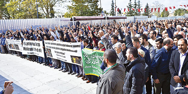 Cuma sonrası vandalizme öfke yağdı