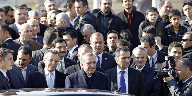 Cuma Namazı sonrası Erdoğan’a büyük destek