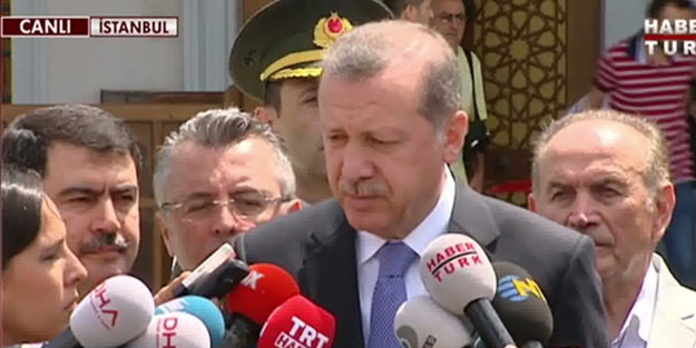 Cuman namazı sonrası Erdoğan'dan flaş açıklama