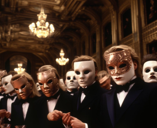 Cumartesi Anneleri, İmamoğlu ve Cindoruk maskeli baloda