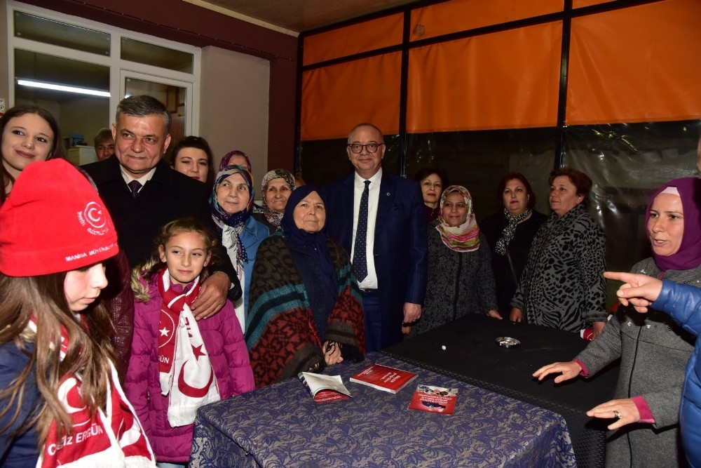 Cumhur İttifakı İshakçelebi’de vatandaşlarla buluştu 