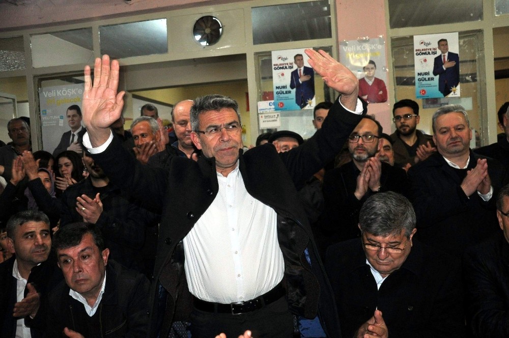 Cumhur İttifakı Köşk adayı Nuri Güler, Gökkiriş sakinleriyle buluştu 