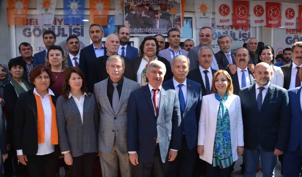 Cumhur İttifakı Köyceğiz seçim bürosu açıldı